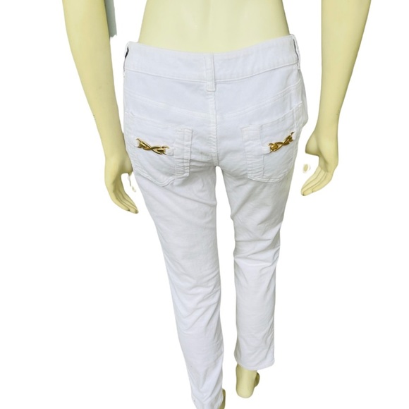 Black Label By Chico’s White Jeans Pants - Picture 5 of 7
